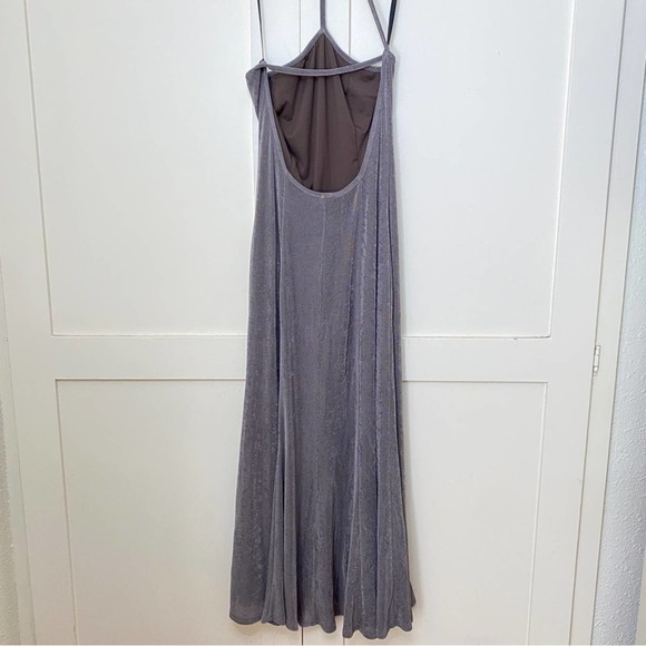LPA Damia Midi Dress in Taupe Medium - Picture 6 of 7